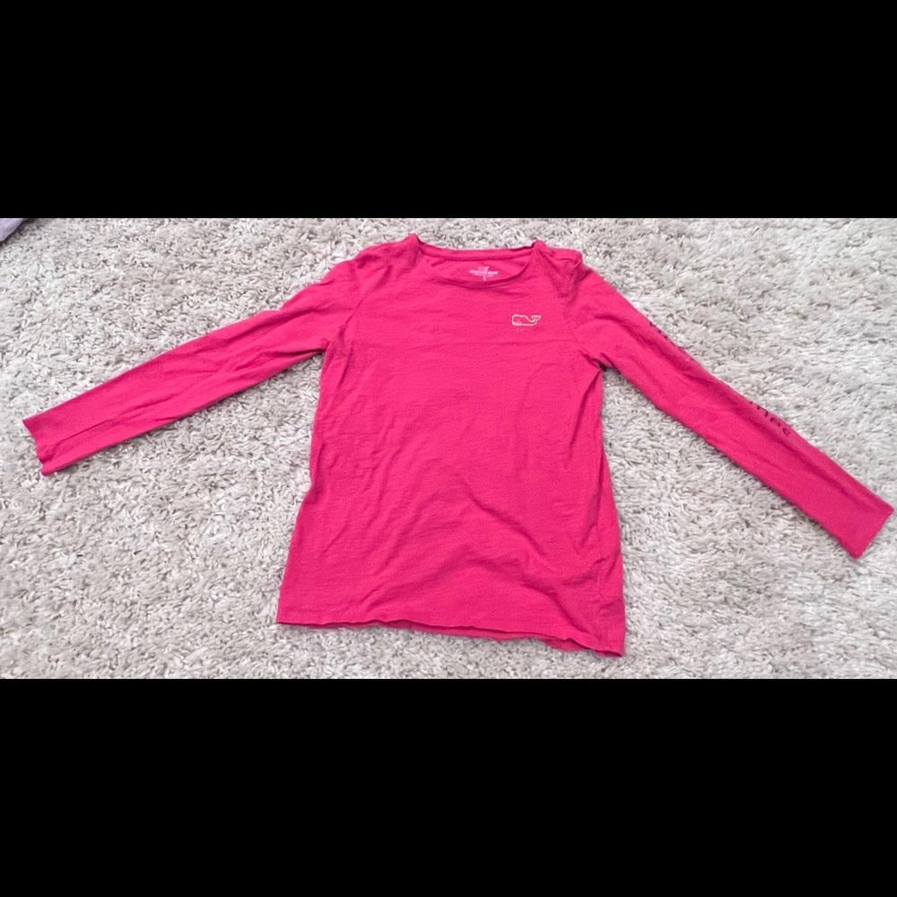 Vineyard Vines Long sleeve Whale Tee girls size L